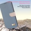 Redmi Note 12 Pro+ 5G Light Blue Leather Case with Hand Strap - 4