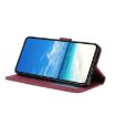 Samsung Galaxy A41 Red Rose Flower Embossed Leather Phone Case - 9