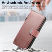 Xiaomi 14T Pro Case - MagSafe RFID Zipper Wallet Leather (Pink) - 4
