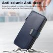 Redmi Note 12 4G Case: MagSafe RFID Wallet Leather (Blue) - 4