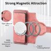 Redmi Note 13 5G Case - MagSafe RFID Zipper Wallet Leather (Pink) - 8