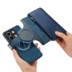 Redmi Note 13 Pro 5G Case Neo MagSafe RFID Wallet Leather Blue - 6