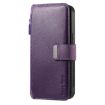 Redmi Note 13 Pro+ Case: MagSafe RFID Zipper Wallet Leather (Purple) - 2