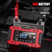 FOXSUR FBC1206F 12V 6A Car Motorcycle Battery Charger, AU Plug, Red - 4