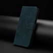 Xiaomi Poco F7 Pro Green Leather Case - Moonlit Butterfly Dance Pattern - 6