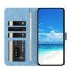 Xiaomi Poco C71 Global Blue Leather Case - Moonlit Butterfly Dance - 4
