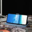 Xiaomi Poco C71 Global Blue Leather Case - Moonlit Butterfly Dance - 5
