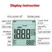TASI TA661B Wood Moisture Meter - Moisture, Temp & Humidity Tester (Black) - 3