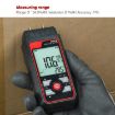 TASI TA661B Wood Moisture Meter - Moisture, Temp & Humidity Tester (Black) - 8