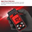 TASI TA661B Wood Moisture Meter - Moisture, Temp & Humidity Tester (Black) - 9