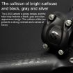 TOSEEK K04 Carbon Fiber Bike Handlebar Riser, 17 90mm (Black Grey Silver) - 4