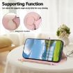 OPPO Reno10 Pro+ Pink Leather Wallet Phone Case with Crossbody Strap - 5