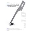 5 in 1 High Toughness Soft Handmade Polishing Blade, 18 Kinds, MA-Family - 5