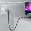 QianLi Adaptive Notebook Power Cable, T Head to Type-C Interface - 8