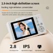 V5 64MP Retro Digital Camera 4K, 180 Flip Screen, Large Lens Black - 7