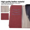 Redmi Note 13 Pro 5G Leather Wallet Case with Crossbody Strap - Red - 9