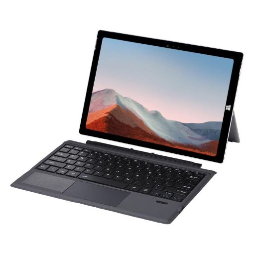 Microsoft Surface Pro 7+/7/6 Detachable Bluetooth Keyboard Case Black - 1