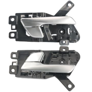 Hyundai Sonata 2015-2017 Door Handles Black/Silver 82610-C1010 82620-C1010 - 1