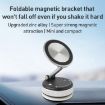 XZK103 Silver Folding Magnetic Car Phone Holder - Vacuum Adsorption - 3