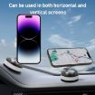XZK104 2nd Gen Magnetic Folding Car Phone Holder - Gun Metal D Type - 6