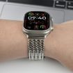 Apple Watch Mesh Magnetic Stainless Steel Band Silver 46/49/45/44mm - 5