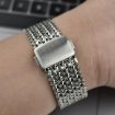 Apple Watch Mesh Magnetic Stainless Steel Band Silver 46/49/45/44mm - 6