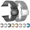 Apple Watch Band 42/41/40/38mm Mesh Magnetic Stainless Steel Blue - 2