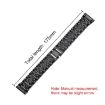 20mm Gold Diamond Jewelry Steel Watch Band for Amazfit GTS4/3/2/2E/GT2 Mini - 4