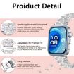 Huawei Watch Fit 4 Pro/3 20mm Diamond Jewelry Steel Band Rose Gold - 3