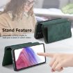 Vivo V40 Lite/V30e Green Leather MagSafe RFID Wallet Phone Case - 5
