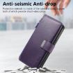 Vivo V40 Lite/V30e MagSafe RFID Anti-theft Leather Wallet Case Purple - 4