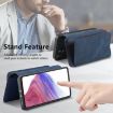 Vivo Y19s 4G Case: MagSafe RFID Zipper Wallet Leather (Blue) - 5