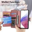 Vivo Y19s 4G Pink Leather Case: MagSafe RFID Zipper Wallet Anti-theft - 8