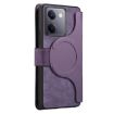 Vivo Y300+/Y200 Pro MagSafe RFID Anti-theft Leather Wallet Case Purple - 3
