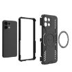 OPPO K13 5G Black Butterfly Armor MagSafe Ring Shockproof Case - 6