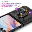 Samsung Galaxy Z Flip7 5G Shockproof TPU + PC Case with Holder - Black - 4