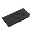 Samsung Galaxy S23 5G Black Rose Flower Embossed Leather Phone Case - 6
