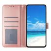 Samsung Galaxy S25 5G Rose Flower Embossed Leather Case Rose Gold - 4