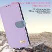 OPPO A38/A18 4G Global Leather Phone Case with Hand Strap - Purple - 4