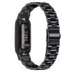 12mm xDfind Black Metal Watch Band - Three Beads Quick Release - 2