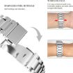 12mm xDfind Black Metal Watch Band - Three Beads Quick Release - 5