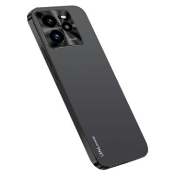 Realme GT 7 Pro AG Frosted Electroplating Acrylic Case Black - 1