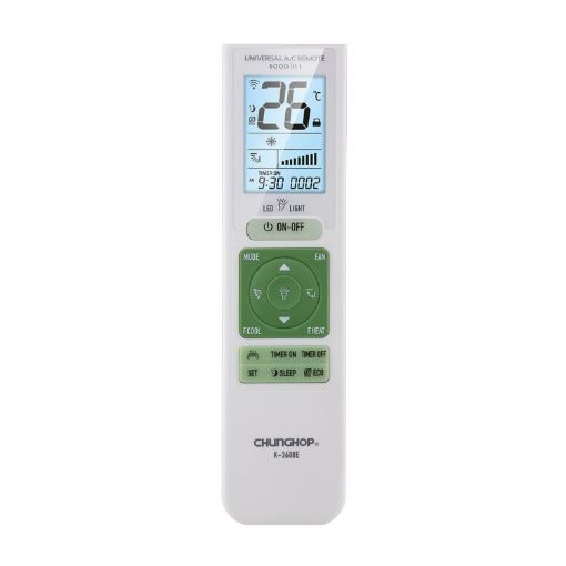 Universal Air Conditioner Remote - CHUNGHOP K-3688E - 1
