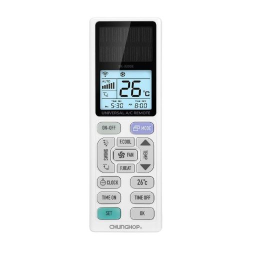 CHUNGHOP EK-3399ES Universal AC Remote with LCD Backlight - 1