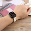 Apple Watch Band 42/41/40/38mm Three Beads Ceramic Steel White 18mm - 7