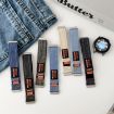 Kalebol 18mm Nylon Loop Fastener Denim Watch Band - Dark Grey - 3
