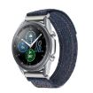 Universal Nylon Loop Fastener Denim Watch Band 22mm - Dark Grey - 1