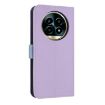 Realme 13 Pro 5G/13 Pro+ 5G Purple Leather Case with Hand Strap - 3