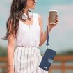 Realme 14 5G/P3 5G Dark Blue Leather Phone Case with Hand Strap - 7