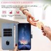 Realme 14 Pro 5G Purple Metal Bow Leather Case with Hand Strap - 6